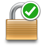 icon that denotes a Secure connection 