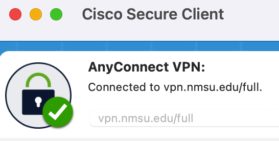 VPN must include /full directory